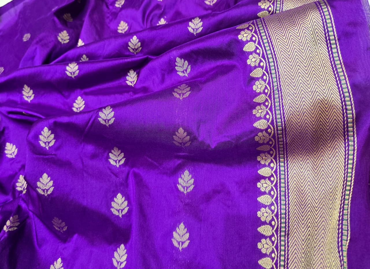 Yubhi Banarsi saree handwoven saree kadwa sarees SaffronFashion