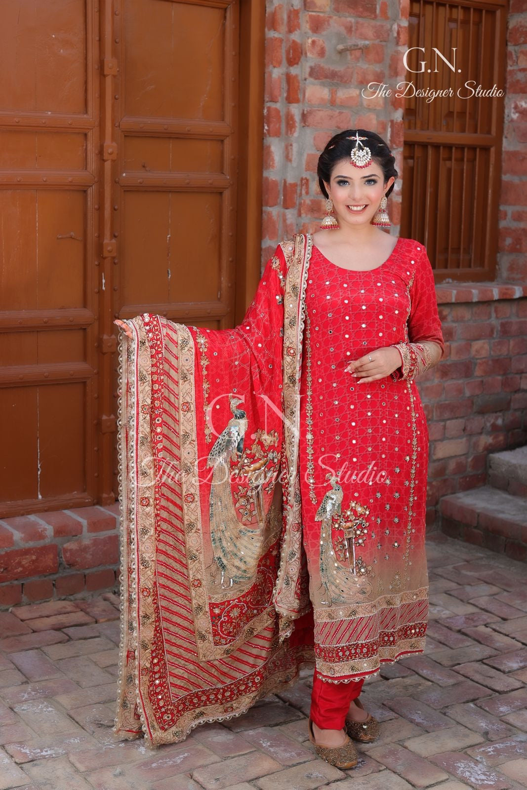 Nishaad crepe salwar suit - Saffronfashionindia