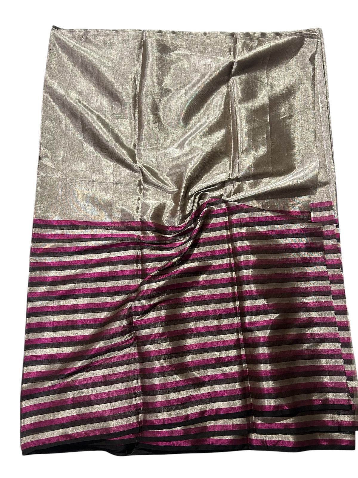 Kaveri tissue saree chanderi sarees blouse Saffronfashionindia