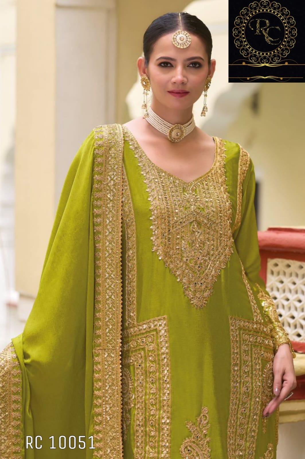 Embroidered Pakistani Dress Indian Traditional dress Saffronfashionindia