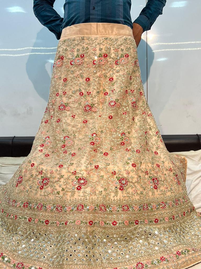 Shantipriya sangeet inspired lehanga choli - Saffronfashionindia