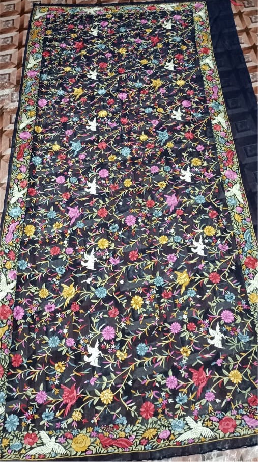 Jodha inspired Parsi dupatta - Saffronfashionindia