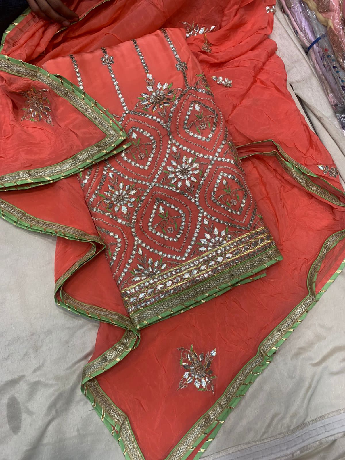 Imisha salwar suit - Saffronfashionindia