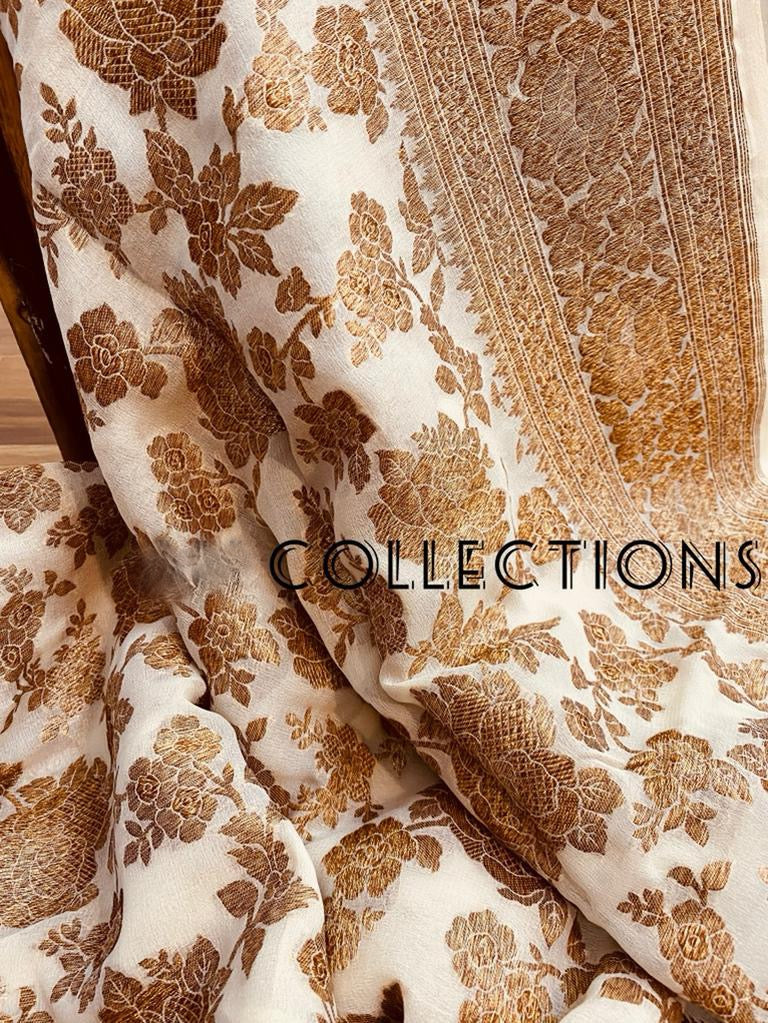 Banarsi weaved traditional saree/Indian saree - Saffronfashionindia