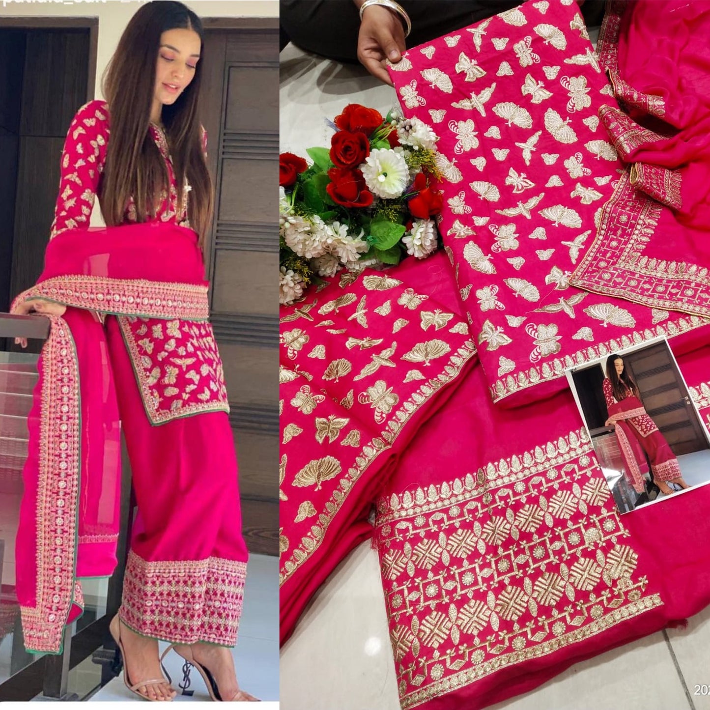 Rani salwarsuit - Saffronfashionindia