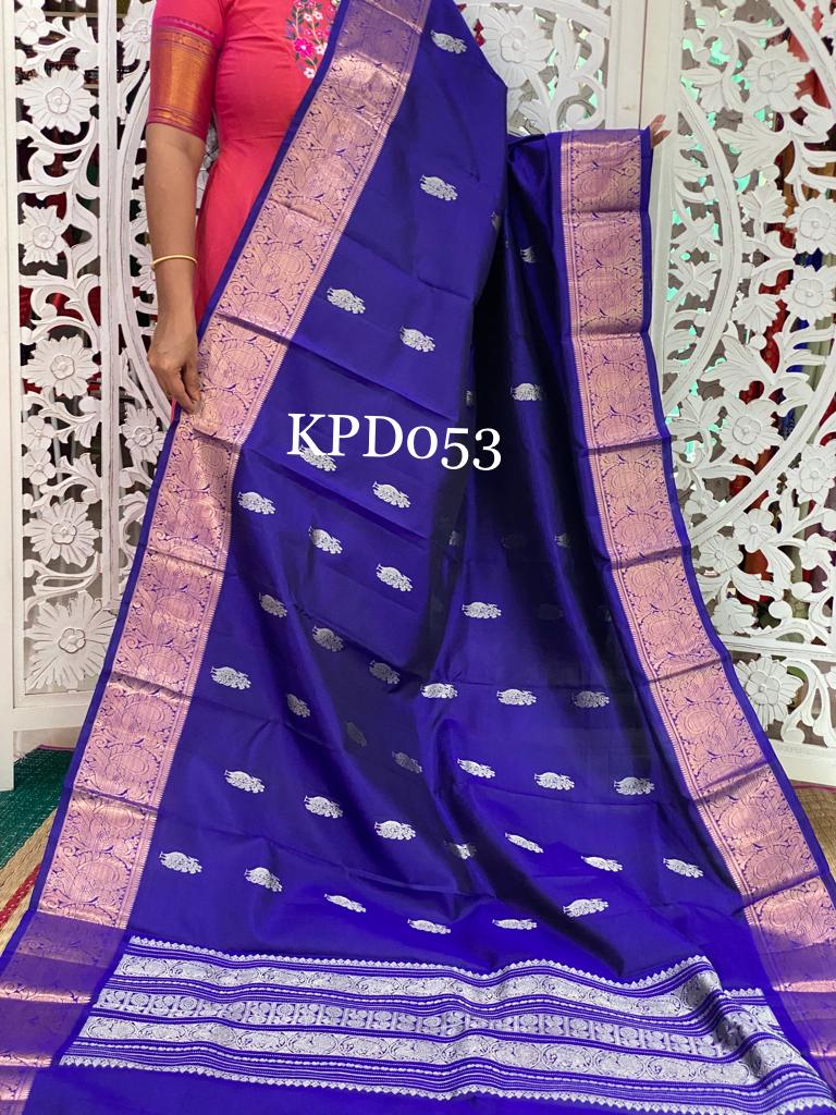 Beautiful kanchi Kanchipuram dupatta - Saffronfashionindia