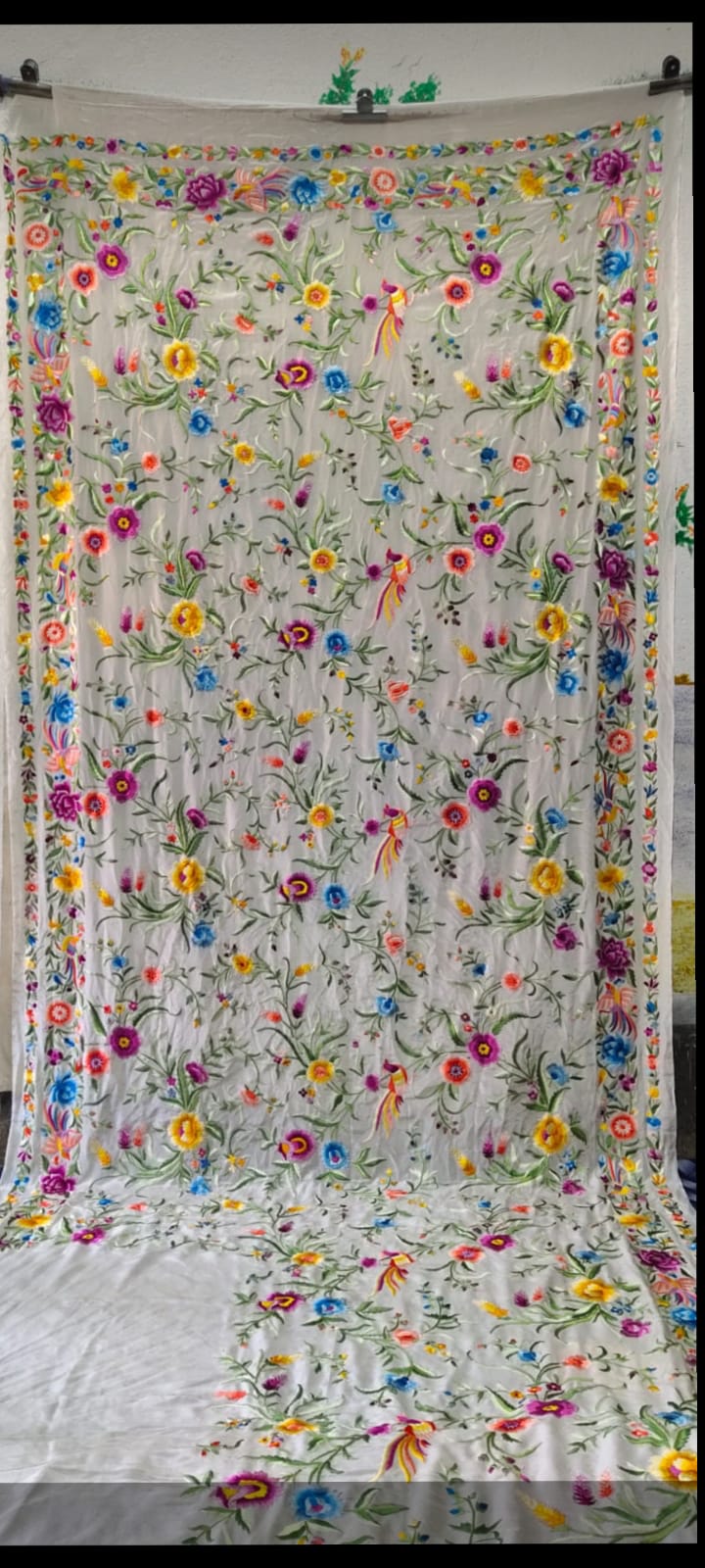 Raanibahar Parsi saree Saffron fashion