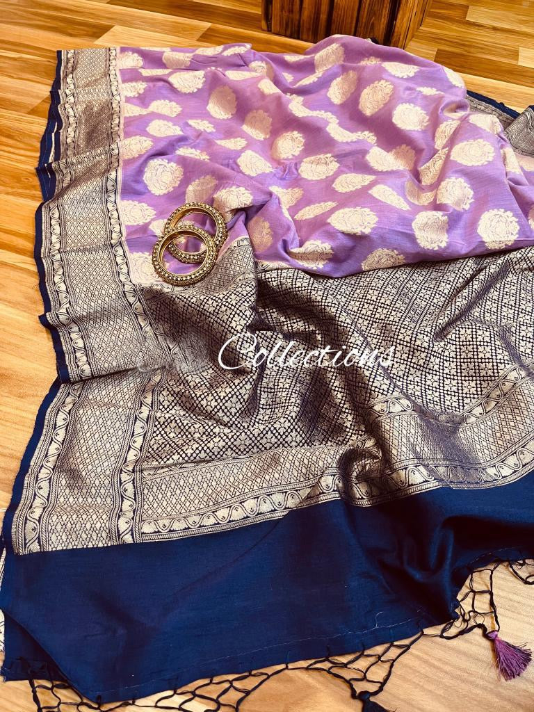 Anishka banarsi weaved saree - Saffronfashionindia