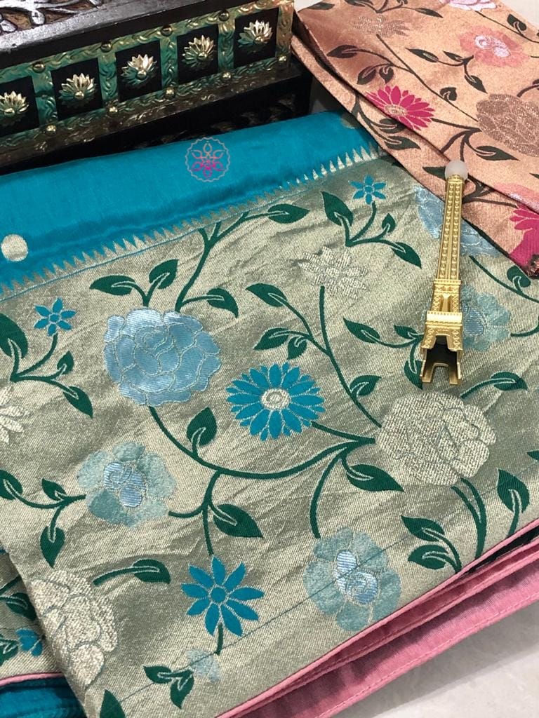 Banarsi bridal saree - Saffronfashionindia