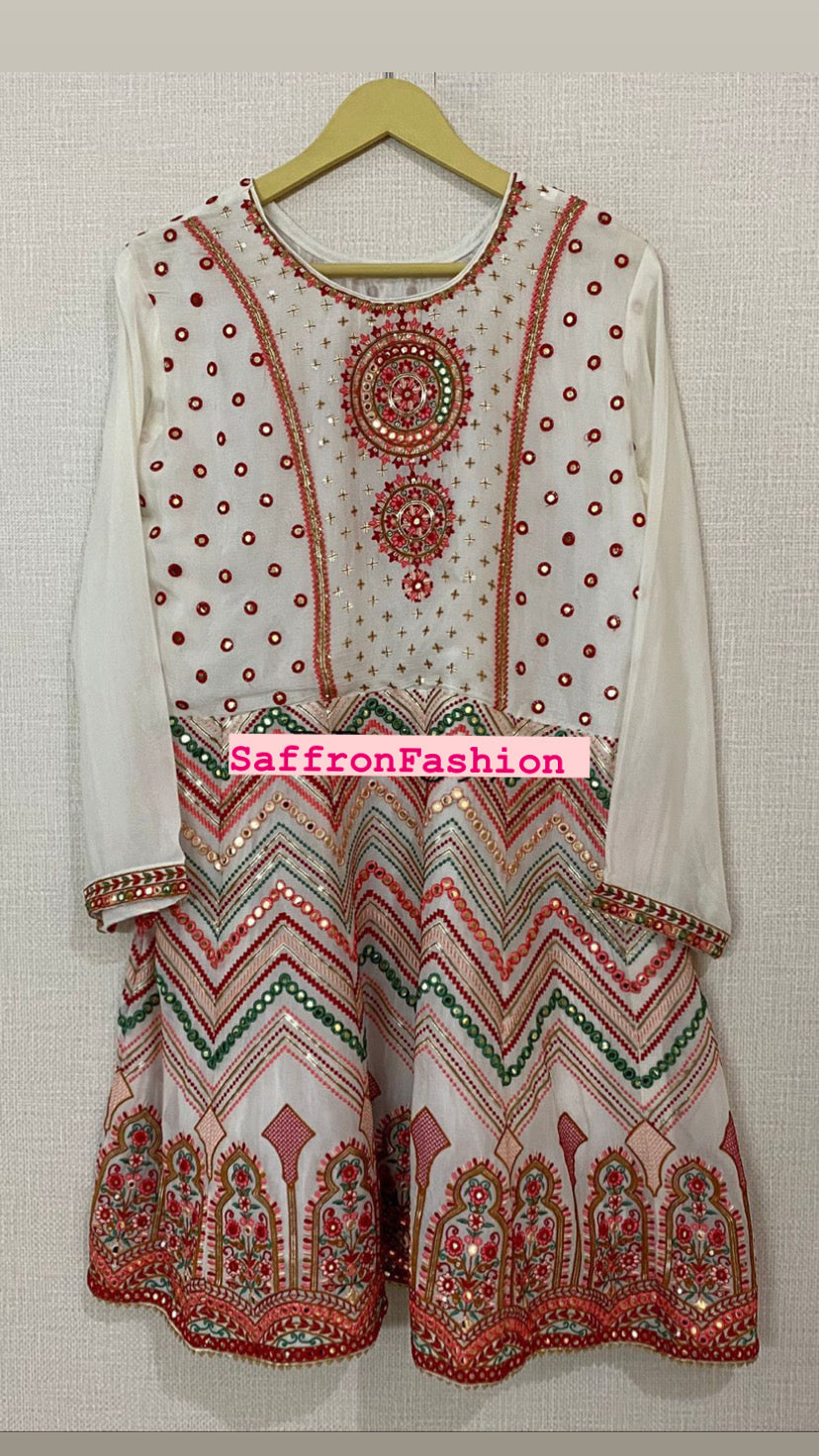 Peplum traditional kurta - Saffronfashionindia