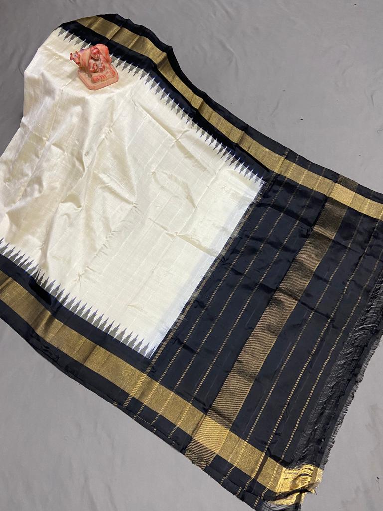 Duvri ikkat dupatta - Saffronfashionindia