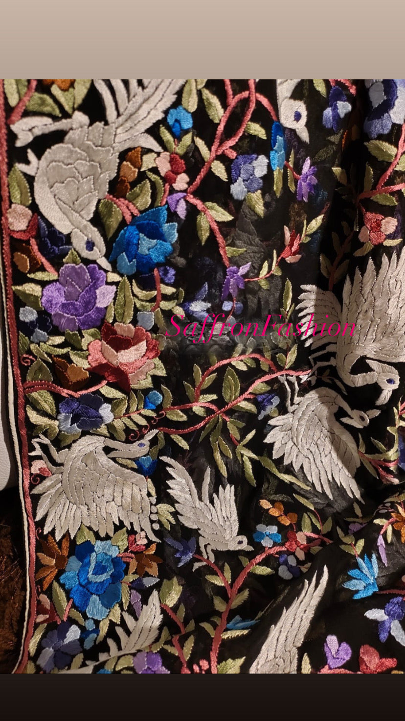 Authentic Parsi saree - Saffronfashionindia