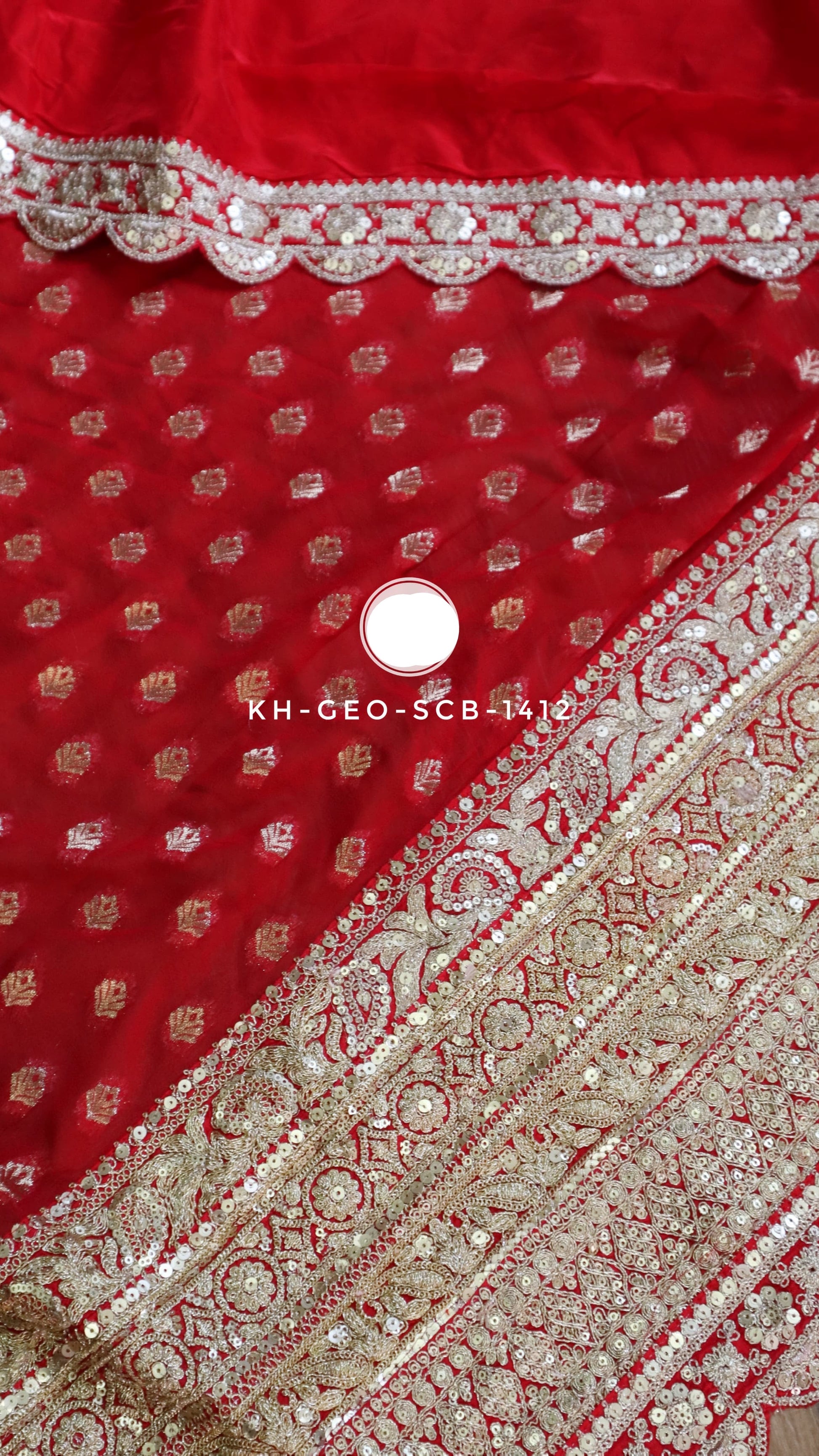 Vahisha Khaddi gorgette saree Indian traditional sarees SAFFRONFASHION