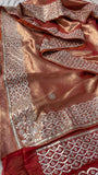 Zavish Zari Tissue saree Partywear sarees