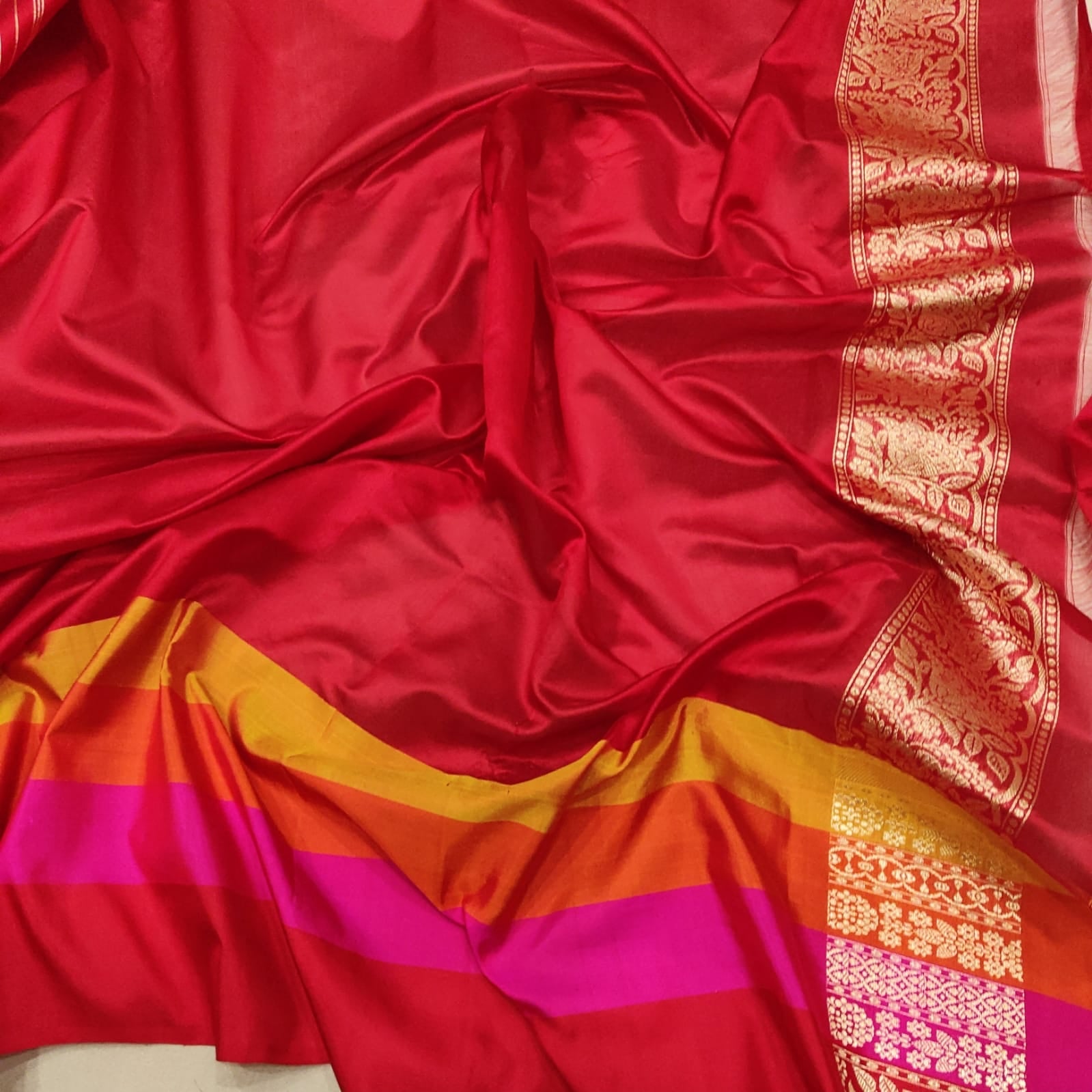 Ravisha kora handwoven sarees - Saffronfashionindia