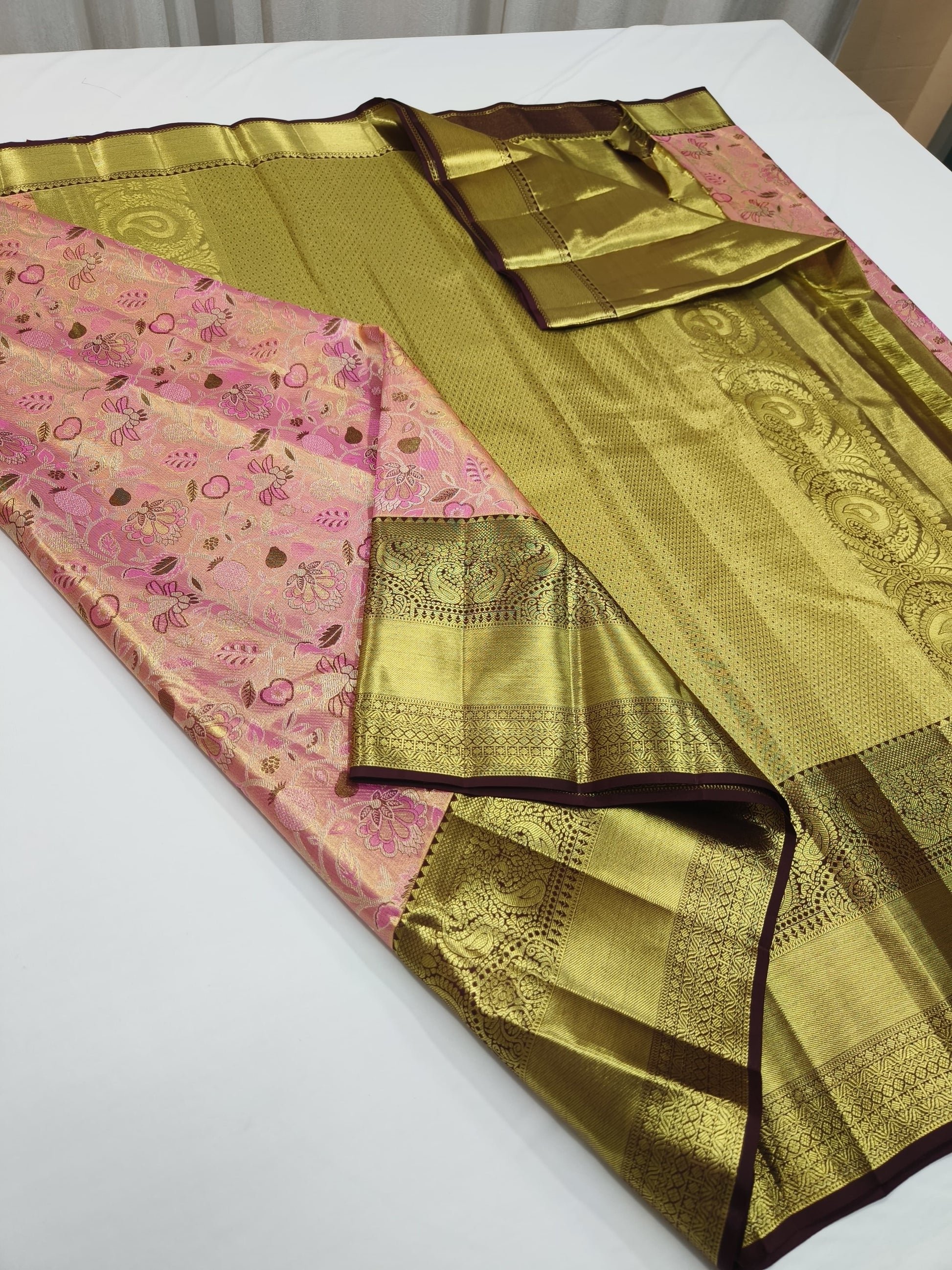 Rajrani Kanjeevaram silk Saree traditional saree - Saffronfashionindia