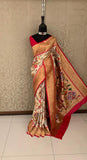 Maharani styled inspired Paithani saree