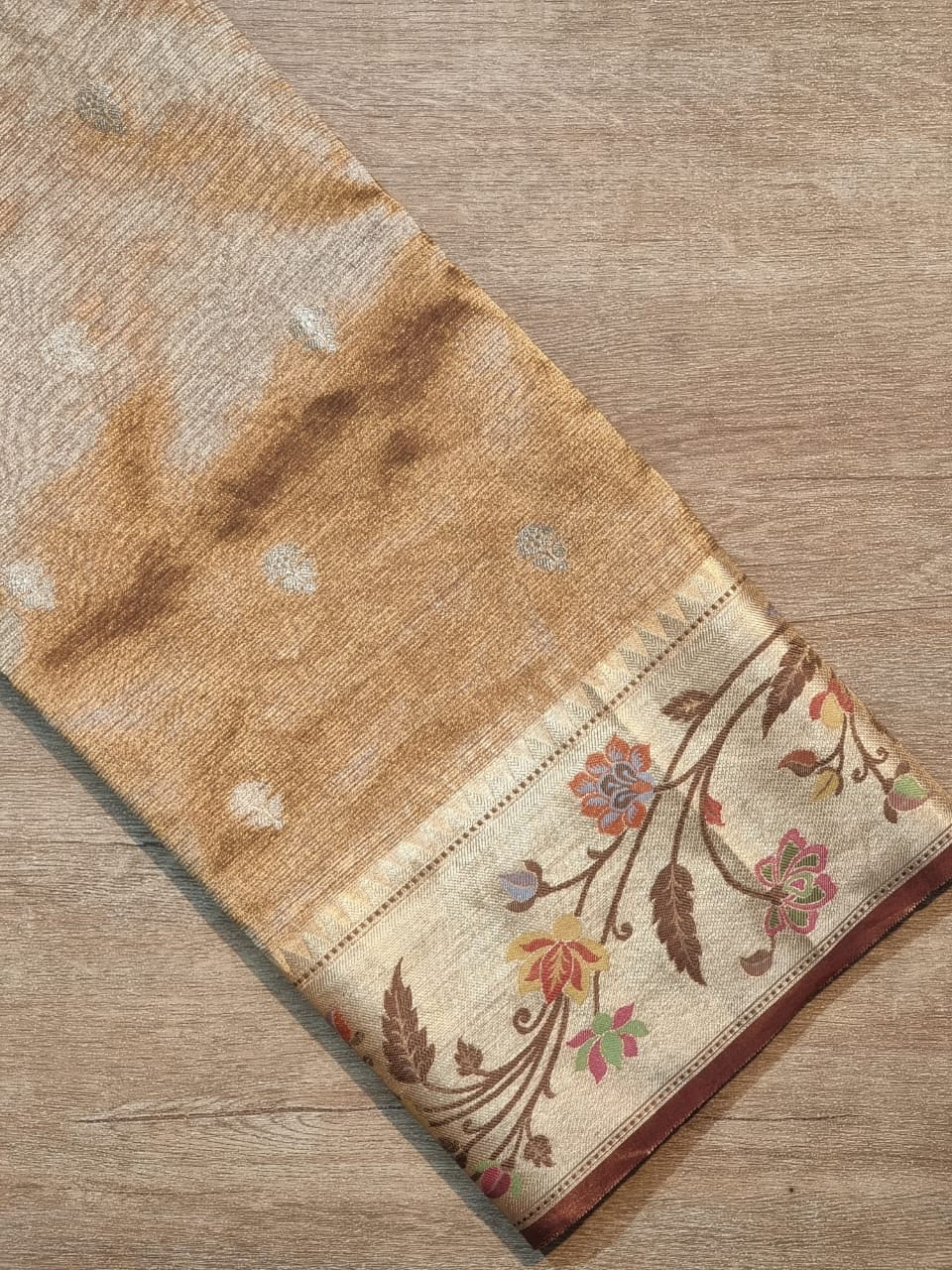 Bulandi double tissue organza sarees - Saffronfashionindia