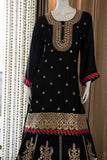 Rebica Embroidered Zari Gharara Set Pakistani Dress