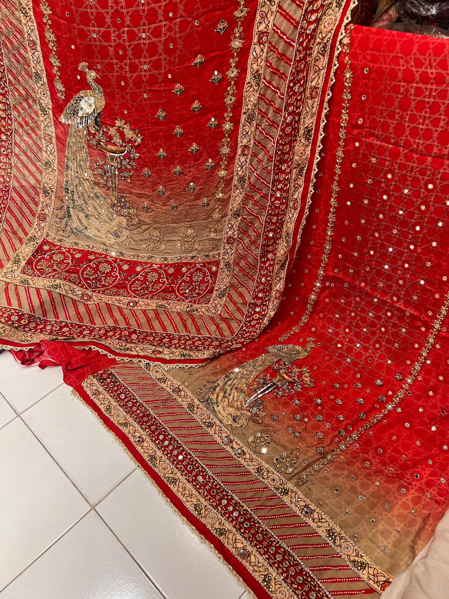 Nishaad crepe salwar suit - Saffronfashionindia