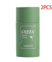 Cleansing Green Tea Mask Clay Stick Oil Control Anti-Acne Whitening Seaweed Mask Skin Care Saffronfashionindia