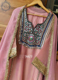 Hand embroidered Salwar Suit Sequence Salwar kameez Saffronfashionindia