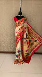 Maharani styled inspired Paithani saree