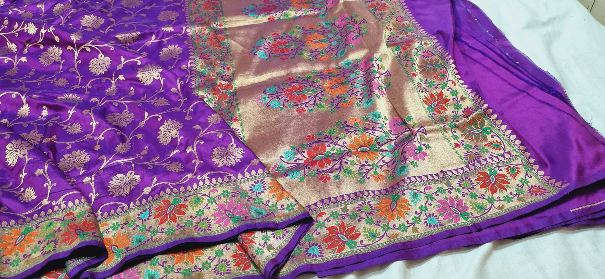 Maneeba banarsi katan exclusive silk sarees - Saffronfashionindia