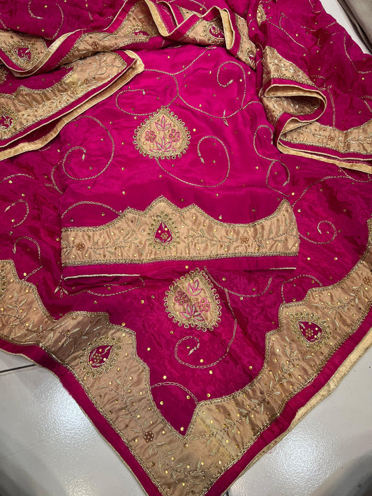 Ramayn crape Salwar suits Indian Punjabi Salwar kameez - Saffronfashionindia