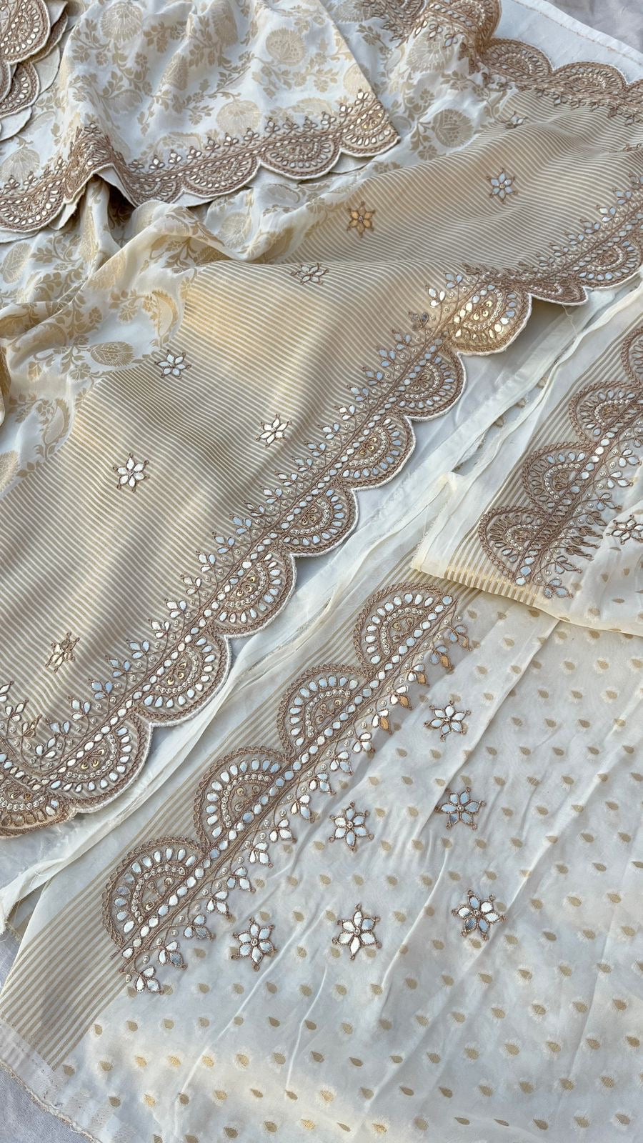 Sultana Khaddi Gorgette Saree Traditional Sarees - Saffronfashionindia