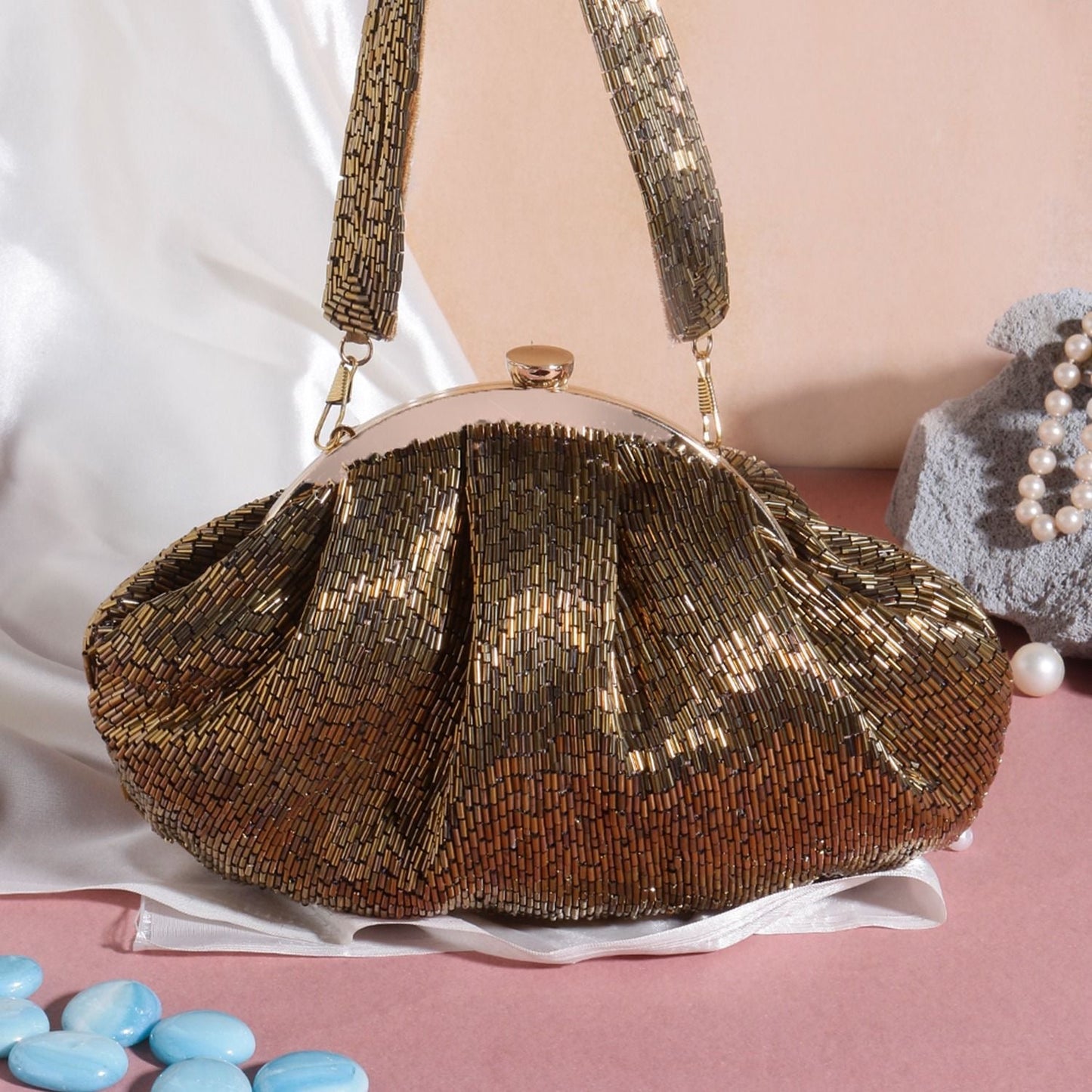 Illuminati inspired trendy clutch bags cocktail bags SaffronFashion