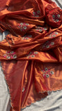 Kiwari Handloom Zari Tissue Saree Indian Sari