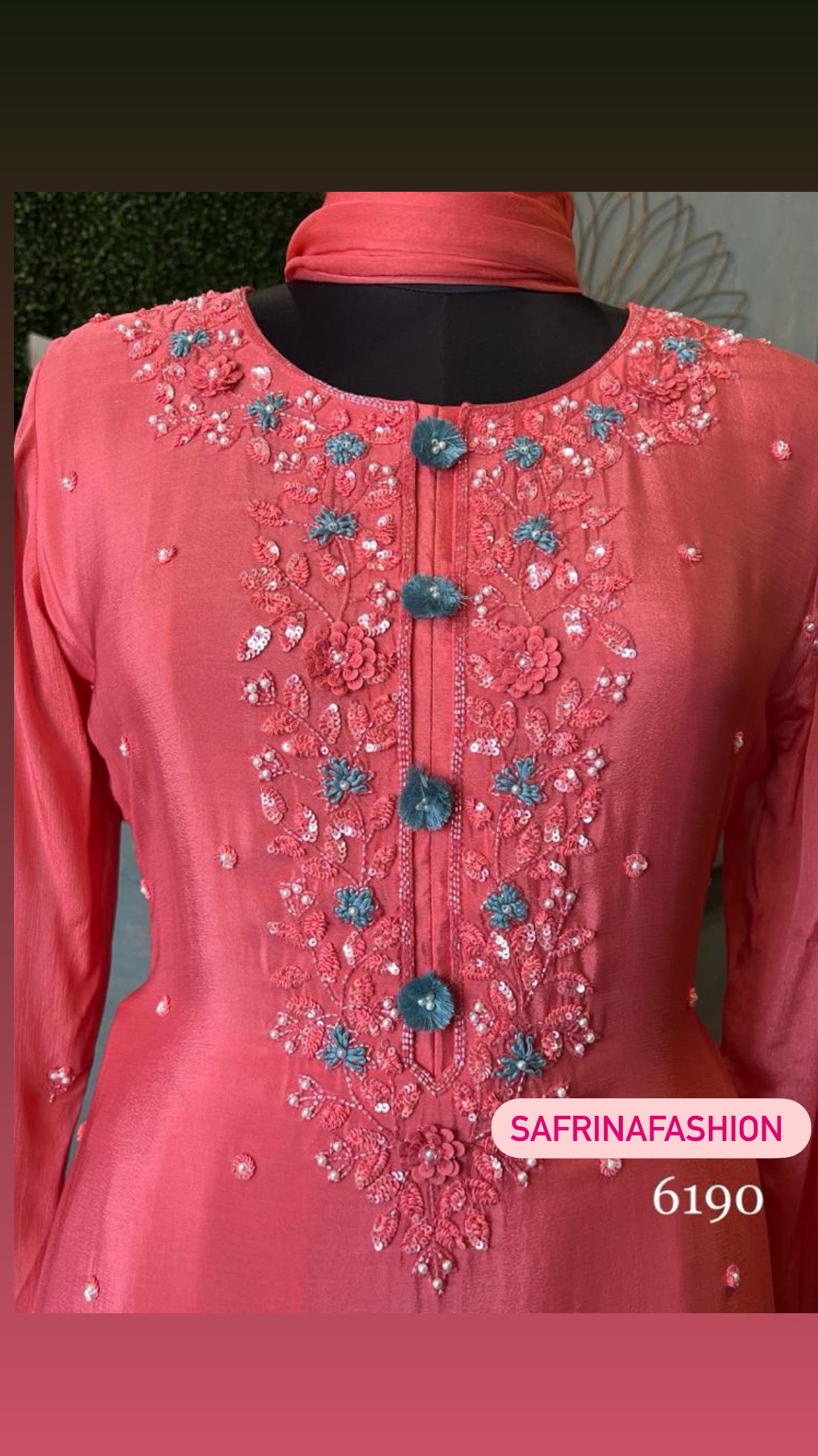 Razila Pakistani dress Indian dress - Saffronfashionindia