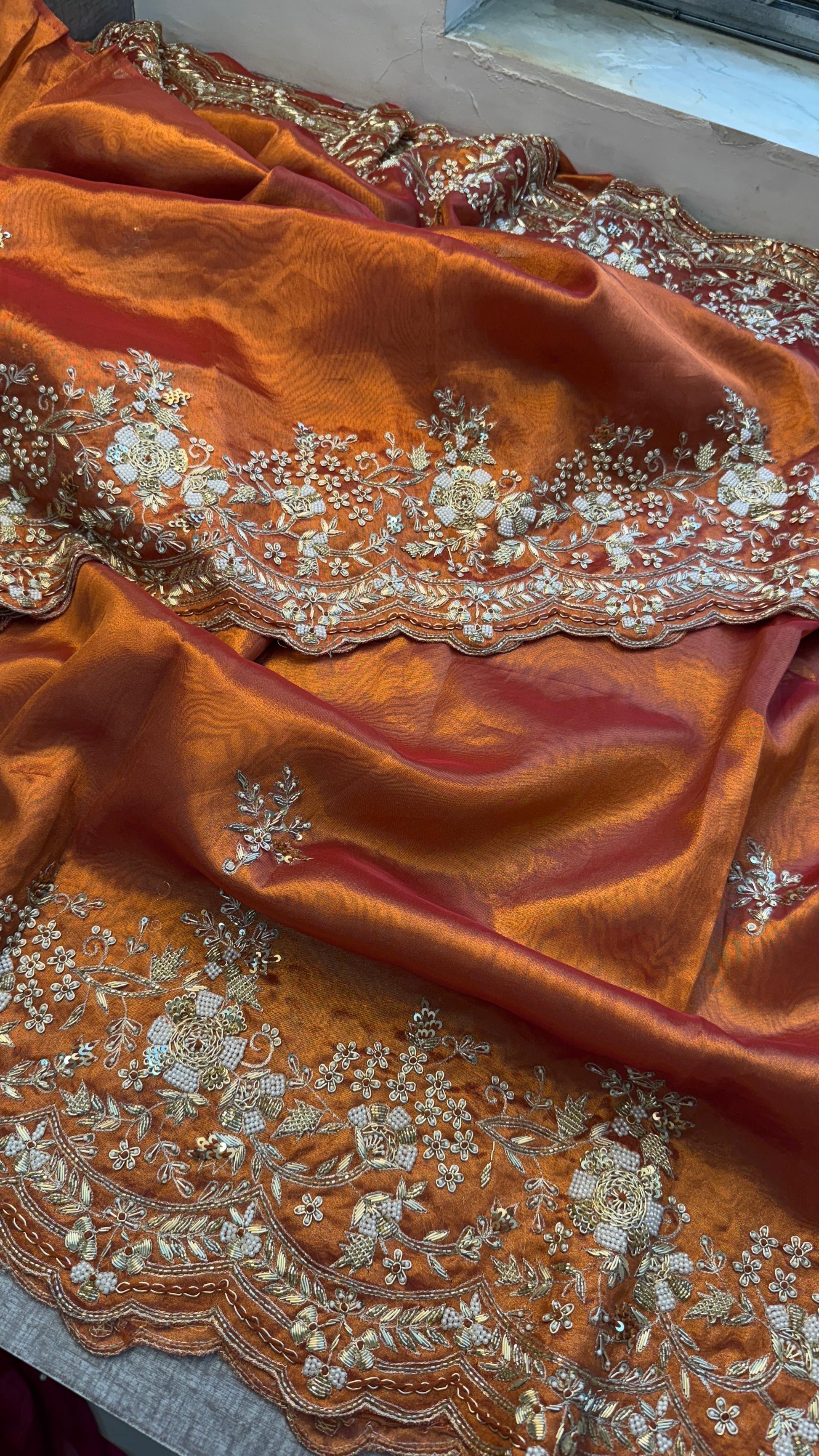 Luxury munga silk saree Banarsi saree Indian wedding sarees - Saffronfashionindia