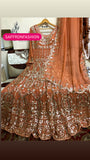 Bridal weddding dress Anarkali style dress Pakistani dresses