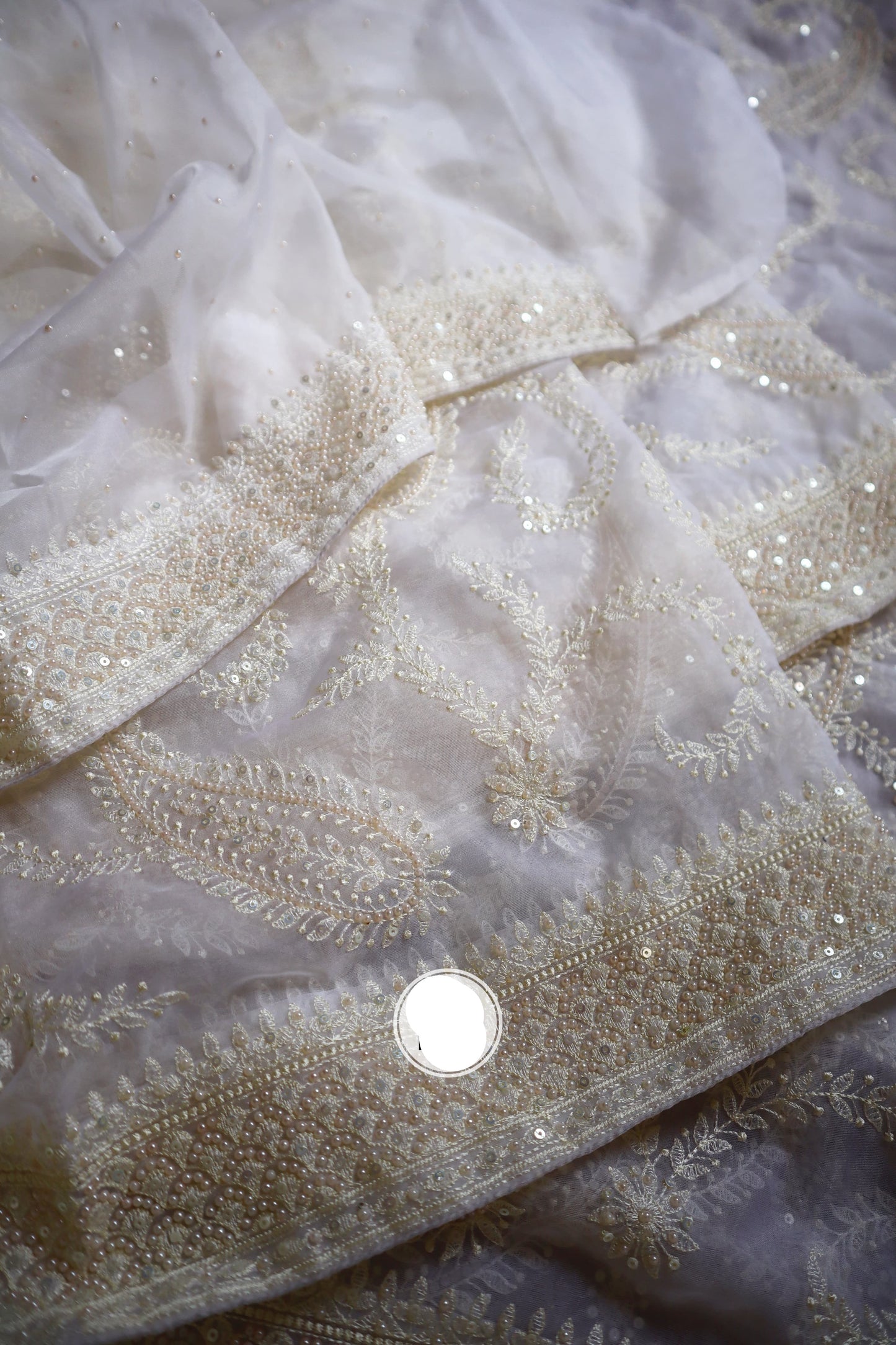 Grace organza saree luxurious saree - Saffronfashionindia