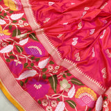 Gulabo katan silk saree handwoven sarees