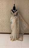 Inayat organza saree Partywear sarees beautiful sari