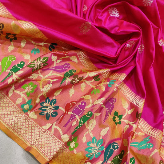 Avani Katan handwoven silk sarees - Saffronfashionindia