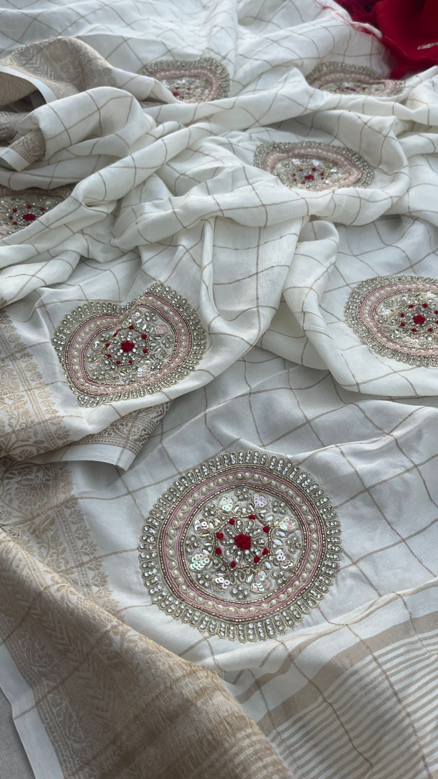 Munga Banarsi saree women Indian sari - Saffronfashionindia