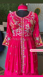 Pamila trendy pink indowestern dress