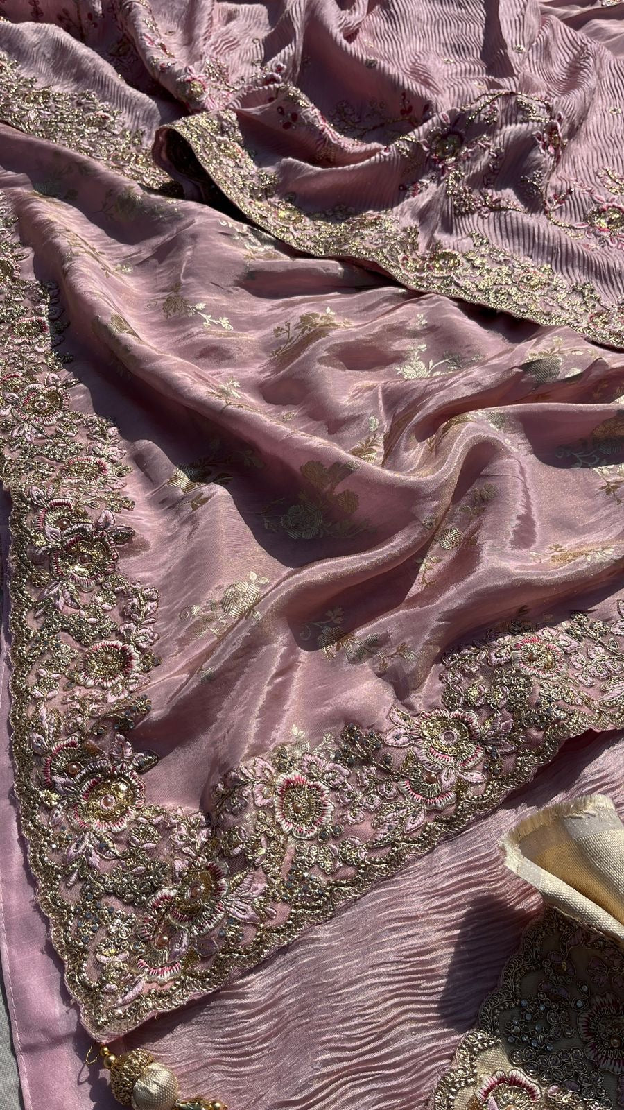 Lavita banarsi munga silk saree women sarees - Saffronfashionindia