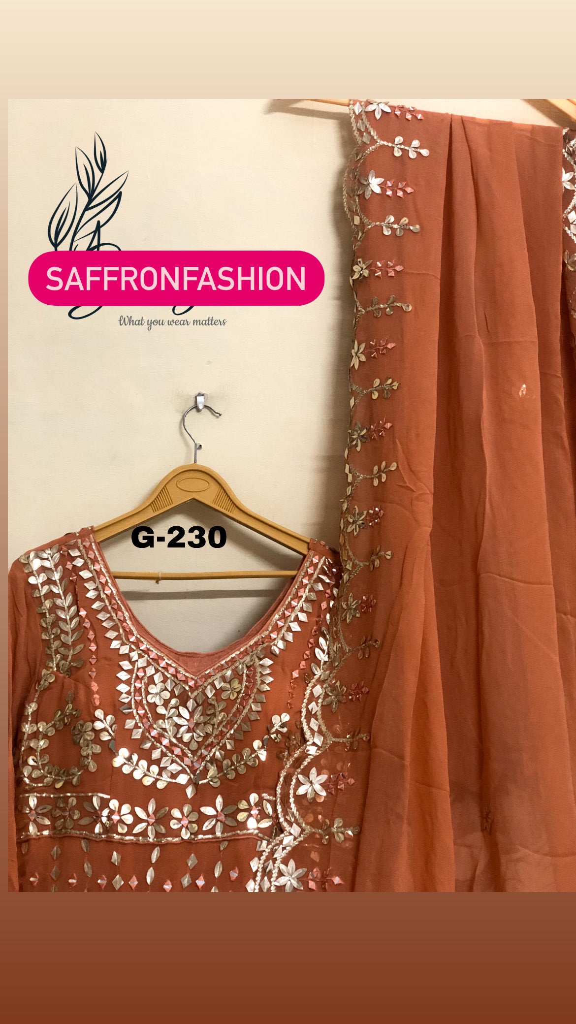 Bridal weddding dress Anarkali style dress Pakistani dresses - Saffronfashionindia