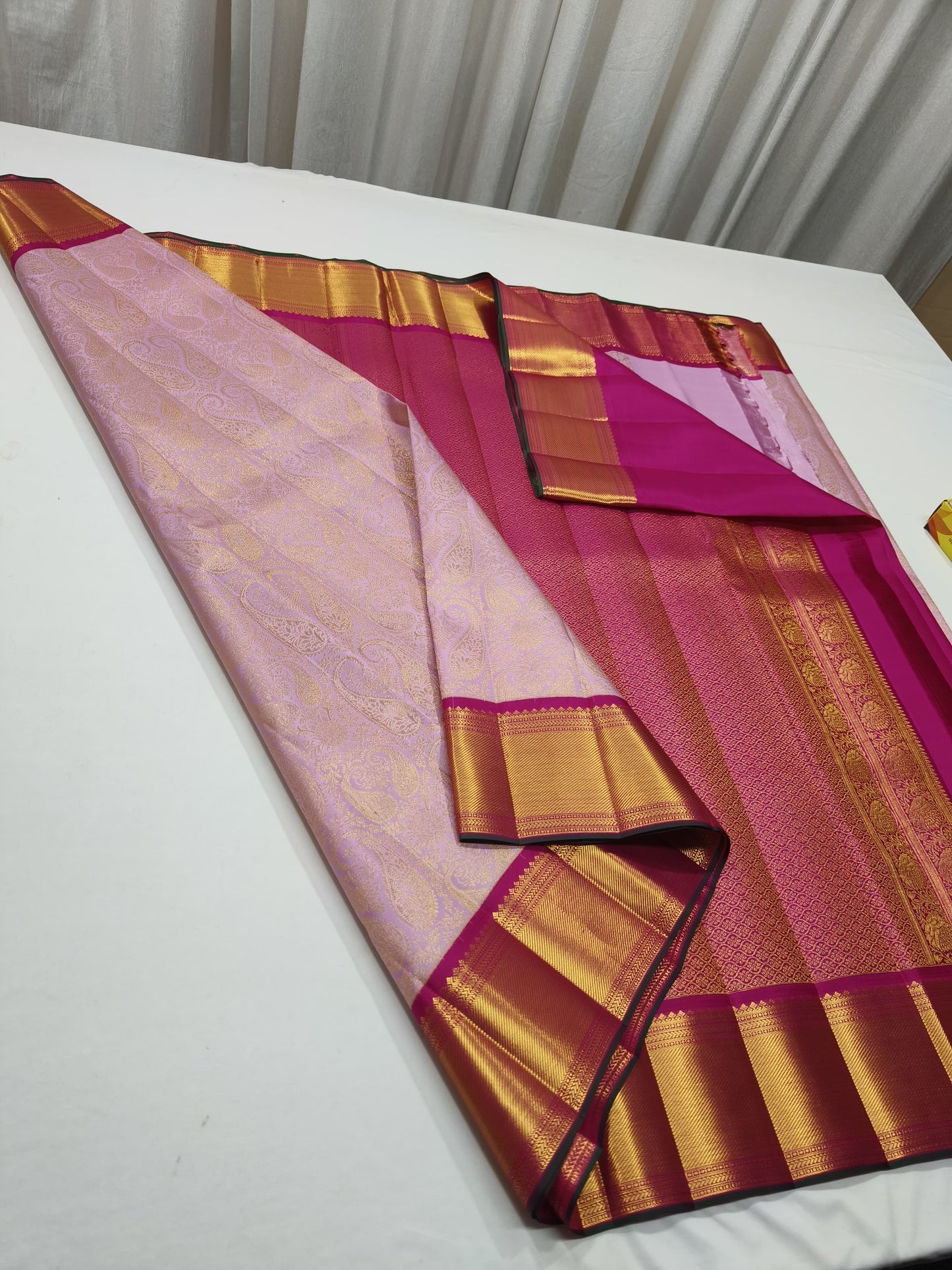 Nishani Pure Kanjeevaram Saree Silk Saree - Saffronfashionindia