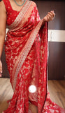 Khaddi saree Gorgette saree Indian saree blouse