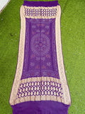 Purple dupatta bandhej dupatta neemjari dupatta SaffronFashion