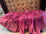 Purple Shaded Sequins Saree Partywear Saree Women Sari