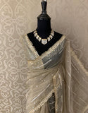 Inayat organza saree Partywear sarees beautiful sari