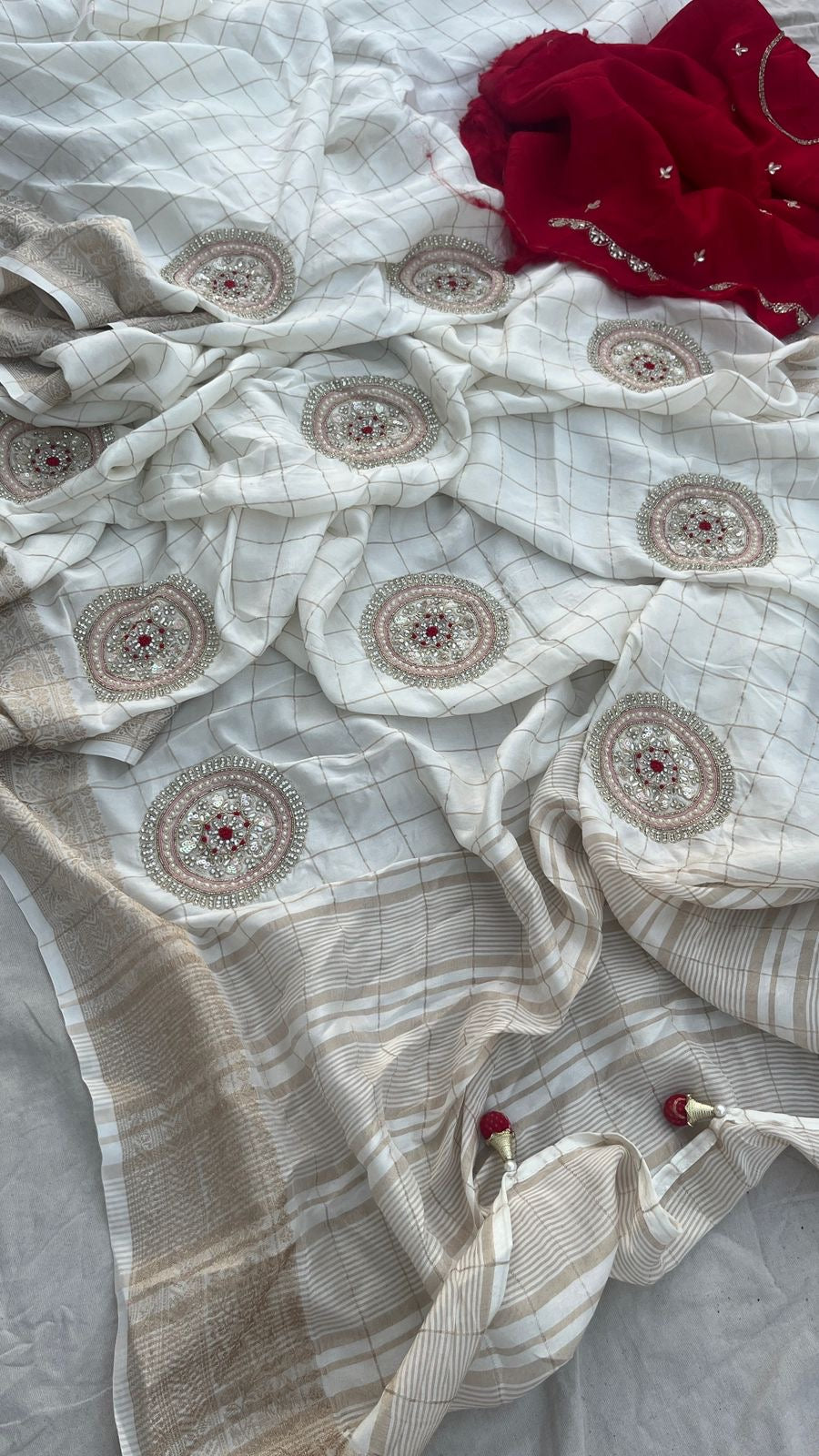 Munga Banarsi saree women Indian sari - Saffronfashionindia