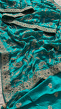 Bridal inspired Gajji Silk Saree Embroidered Sarees